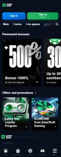 Download Lucky Star app